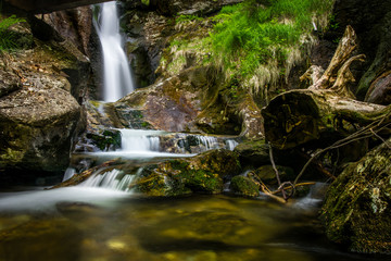 Fototapeta premium Hochfall Wasserfall