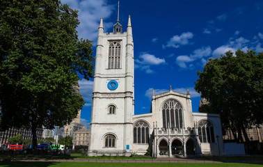 St Margaret Church at Westminster Abbey in London, UK