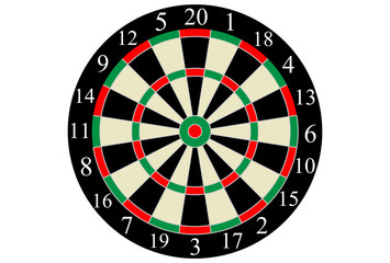 Vector dart board