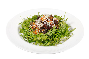 italian salad with griled vegetables