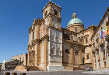 Piazza Armerina (Sicily, Italy) - The cathedral Maria Santissima Delle Vittorie