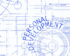 Personal Development Graph Paper Machine