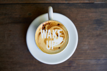 Coffee wake up