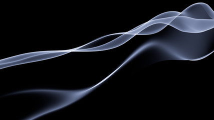 Smoke abstract background. 3d illustration, 3d rendering.