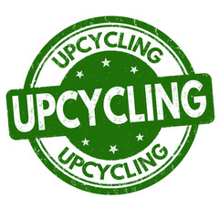Upcycling sign or stamp