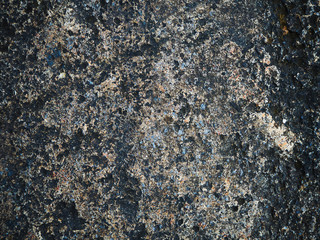 The texture of rough stone..