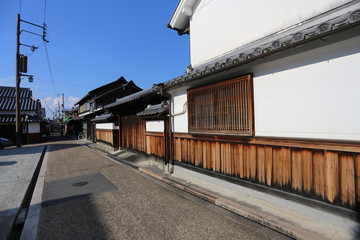 橿原市　今井町の街並み