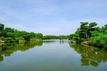 名勝庭園　養翠園