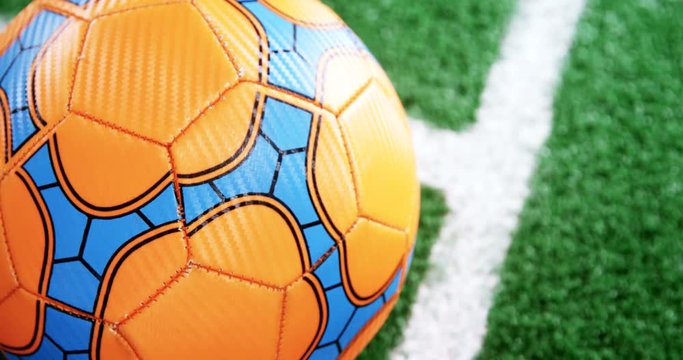 Football on artificial grass 