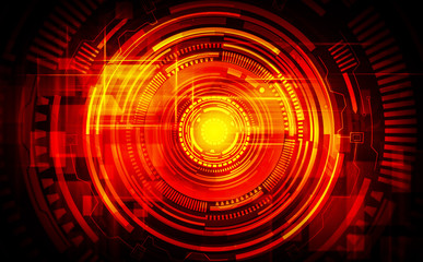 Hi-tech digital technology concept, abstract background