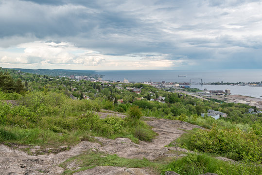 View of Duluth from Enger Park