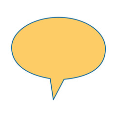 speech bubbles message icon vector illustration design