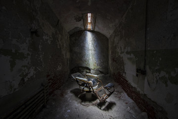 Individual Cell in Eastern State Penitentiary