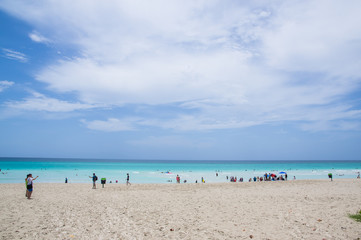 Fototapeta na wymiar Varader beach, Cuba
