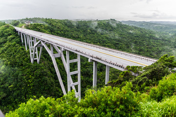Fototapeta na wymiar The Bridge of Bacunayagua