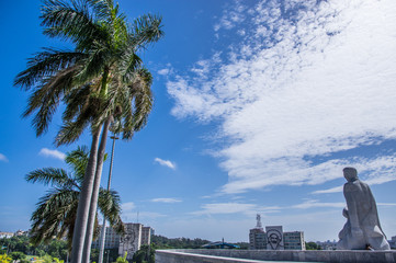 Revolution plaza at Habana, Cuba