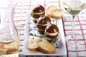 Caprese Sliders