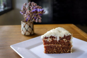 White Icing Cream Choco Cake