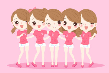 woman with breast cancer prevention