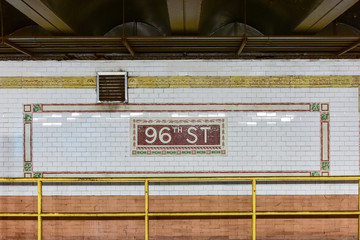 96th Street Subway Station - NYC © demerzel21