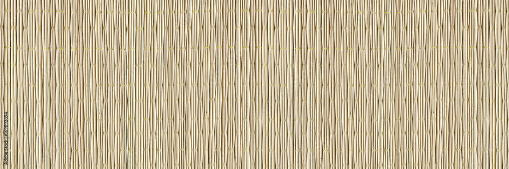 Poster horizontal straw mat background