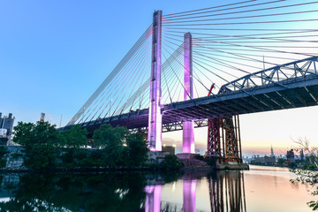Fototapeta na wymiar Kosciuszko Bridge - New York City