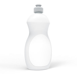 Dishwashing bottle mockup