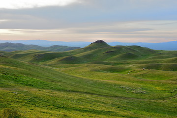 Fototapeta na wymiar Altyn-Emel landscape