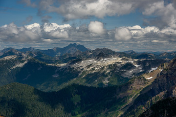 Fototapeta premium Mountain view at top