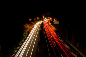 Highway by night