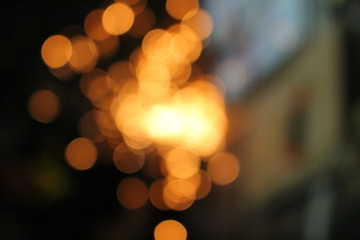 Fototapeta premium bokeh lights in blur background 