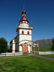 Church of Grund in Iceland