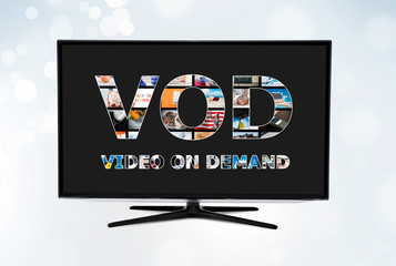 Video on demand VOD service on smart TV