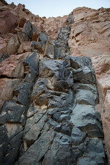 Brown relief mountain texture for the background and wallpaper