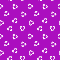 eco purple seamless pattern