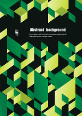 Fototapeta premium Abstract background with geometric pattern. Eps10 Vector illustration