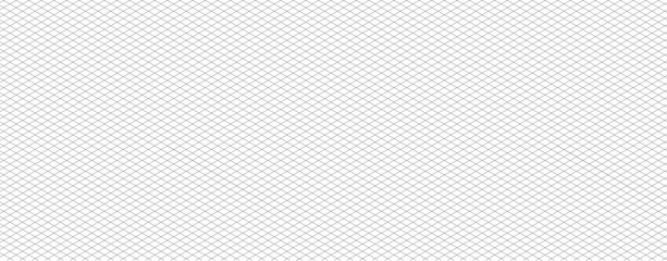 Isometric grid line vector