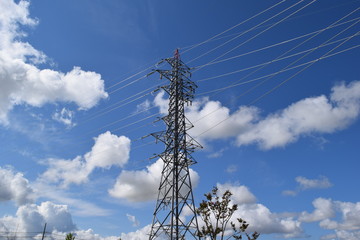 送電線
