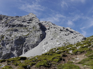 Teil der Kirchlispitzen im Rätikon