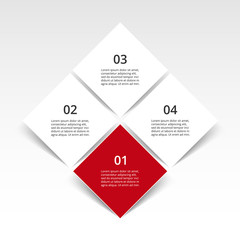 Step by step infographic.