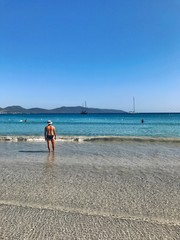 spiaggia di Portopino in Sardegna