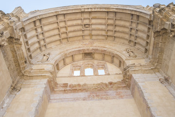 Santa Maria church ruins, Cazorla, Jaen, Spain