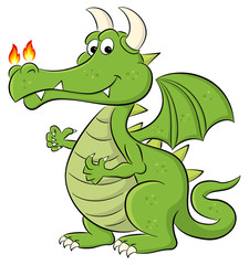 cartoon dragon