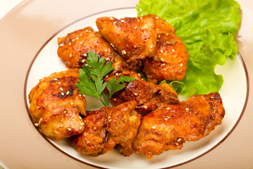 Teriyaki thighs