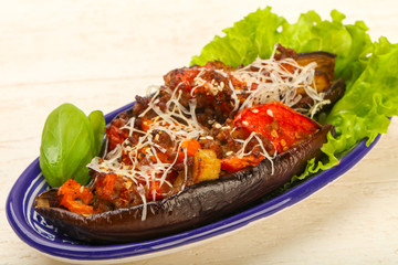 Stuffed eggplant