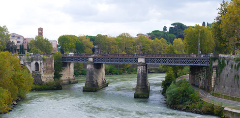 bridge in rome