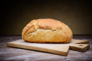 Fresh bread, bun
