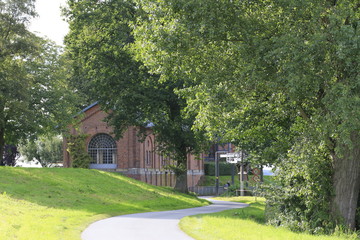 An der Wümme zwischen Nordseite und Lilienthal am Sommerende