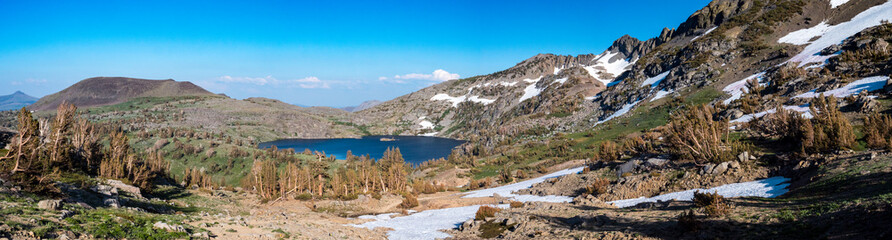 Fototapeta premium Mokelumne Lake panorama