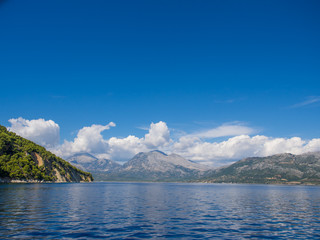 Nidri on Lefkada island